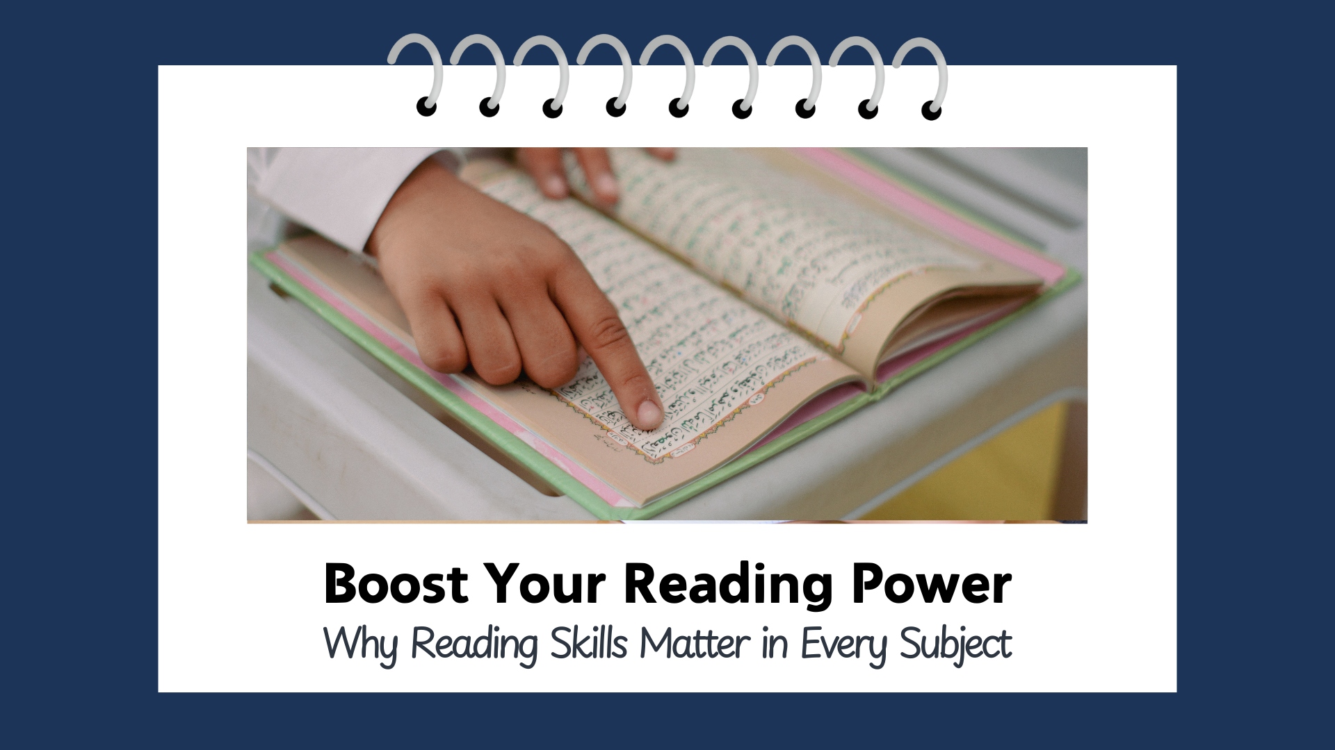 Boost Learning Reading Boost Your Reading Power at Studyroom101!