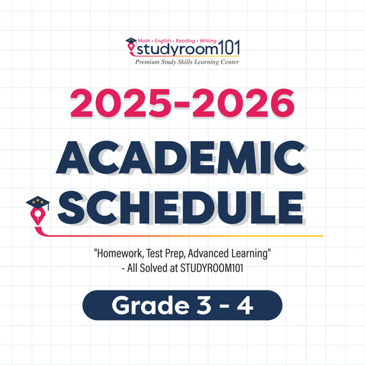 2025-2026 Academic Program [Grade 3-4]