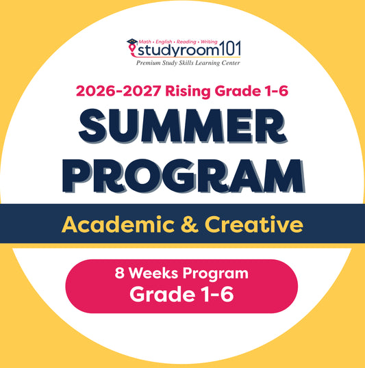 [Grade 1–6] 2026-2027 Academic & Creative Summer Program (8 Weeks)